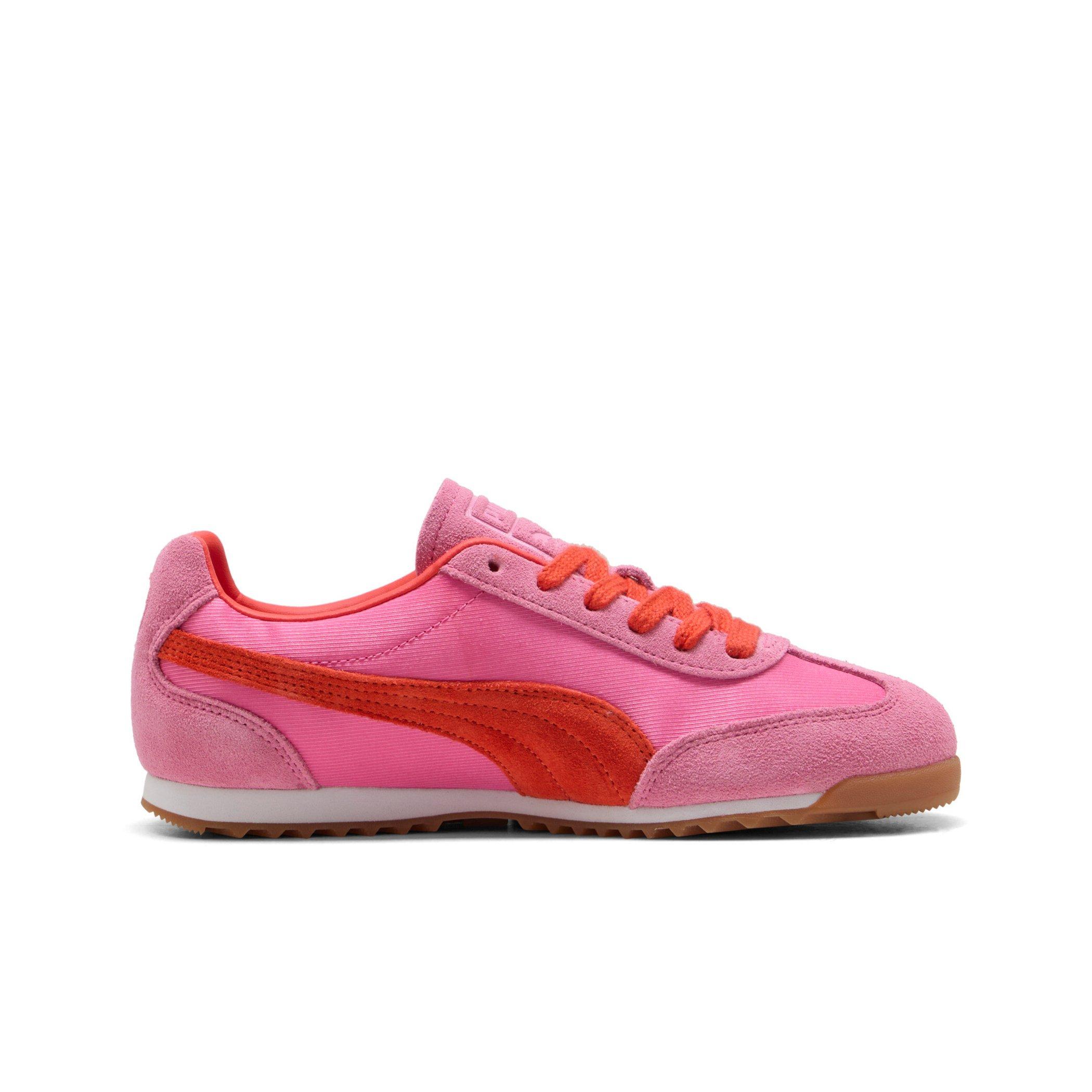 (取寄) プーマ レディース アリゾナ スニーカー PUMA women Arizona Sneakers Posie Pink/Fierce Red/White PUMA Arizona Enrgy Women's Lace Up Suede Casual Shoes - Pink